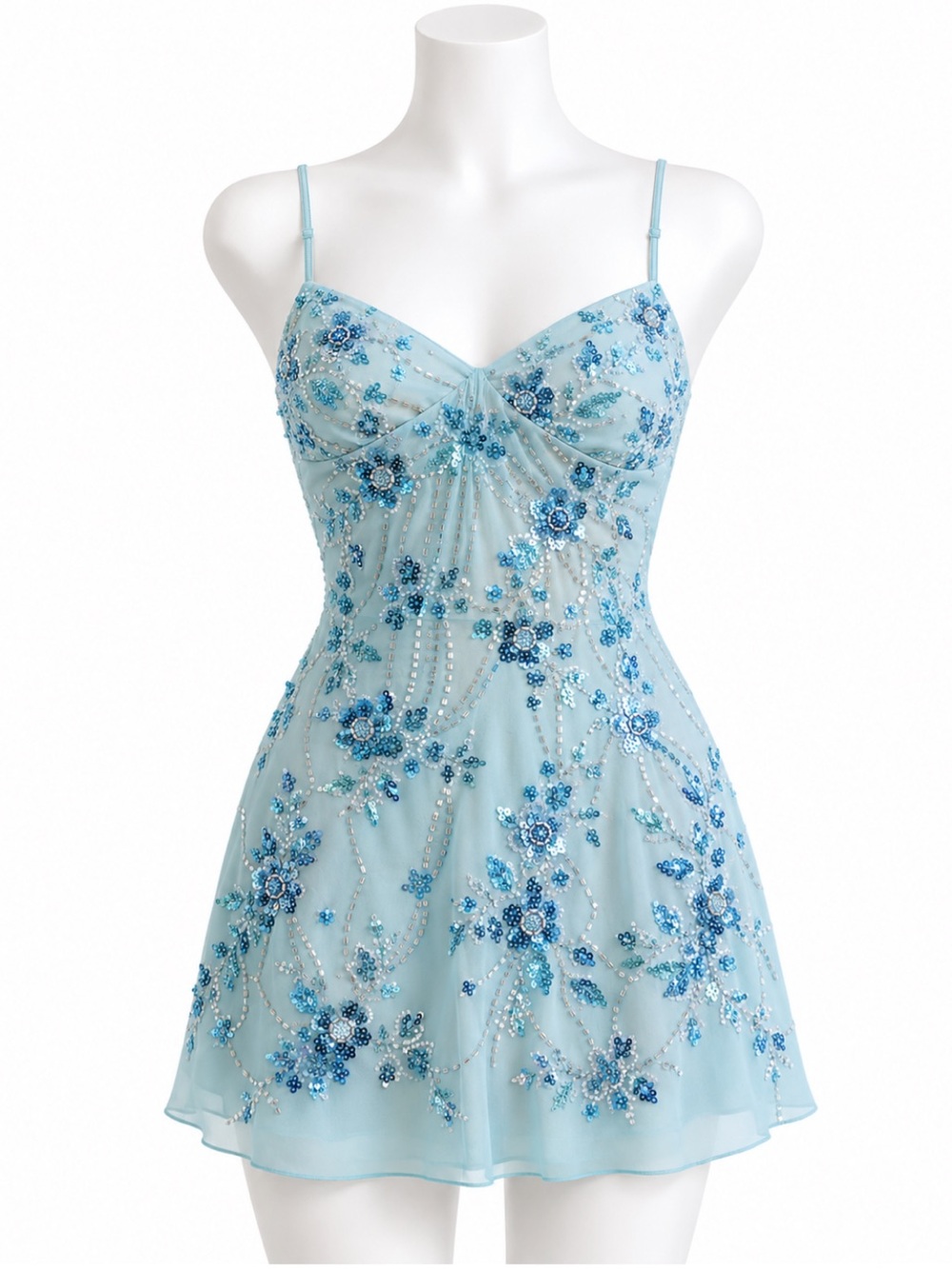 Thirty Thirty LA Beaded Mini Dress
